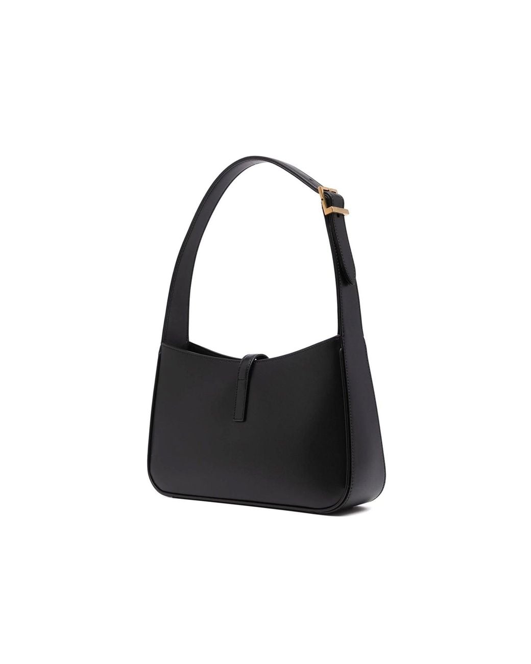 Saint Laurent Black Le 5 À 7 Hobo Bag