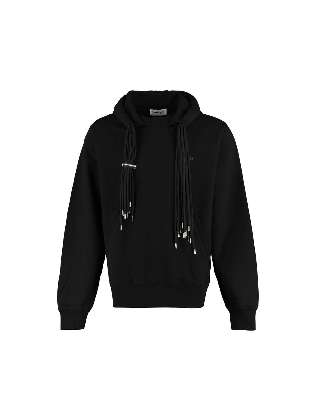 Ambush Black Logo Hooded Sweatshirt for men