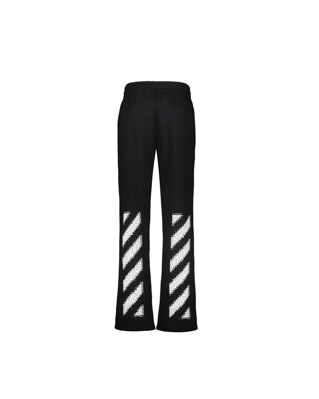 Off-White c/o Virgil Abloh Black Cotton Track Pants for men