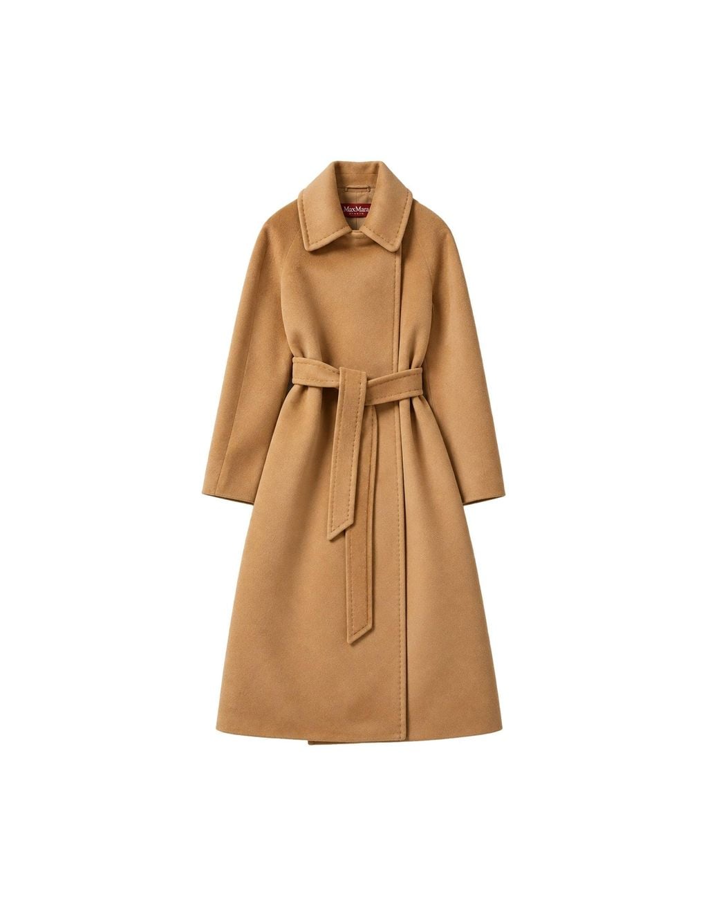 MaxMaraStudio Brown Studio Apice Wool Coat
