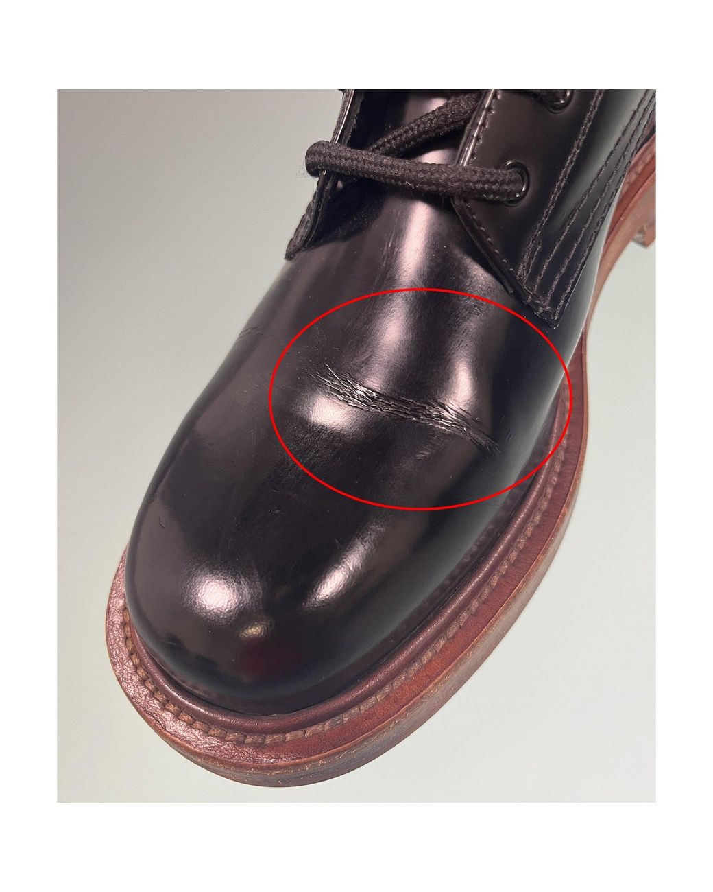 McQueen Leder Derbies in Black für Herren