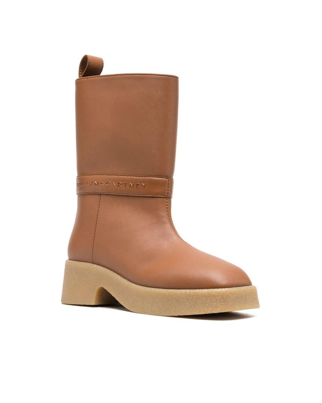 Stella McCartney Brown Skyla Rain Boots