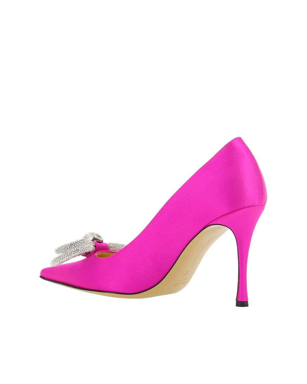 Mach & Mach Pink & Mach Double Bug Satinpumpen