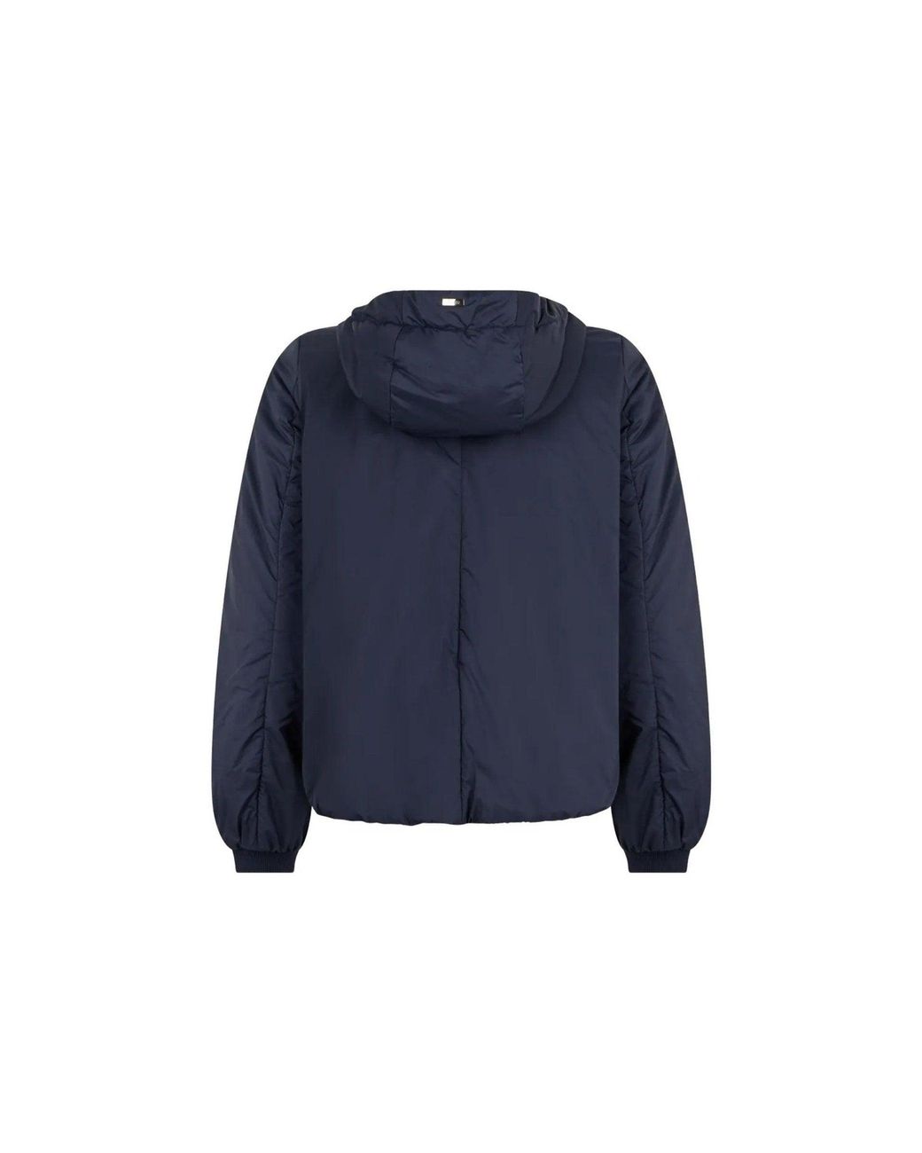 Herno Blue Hooded Padded Jacket