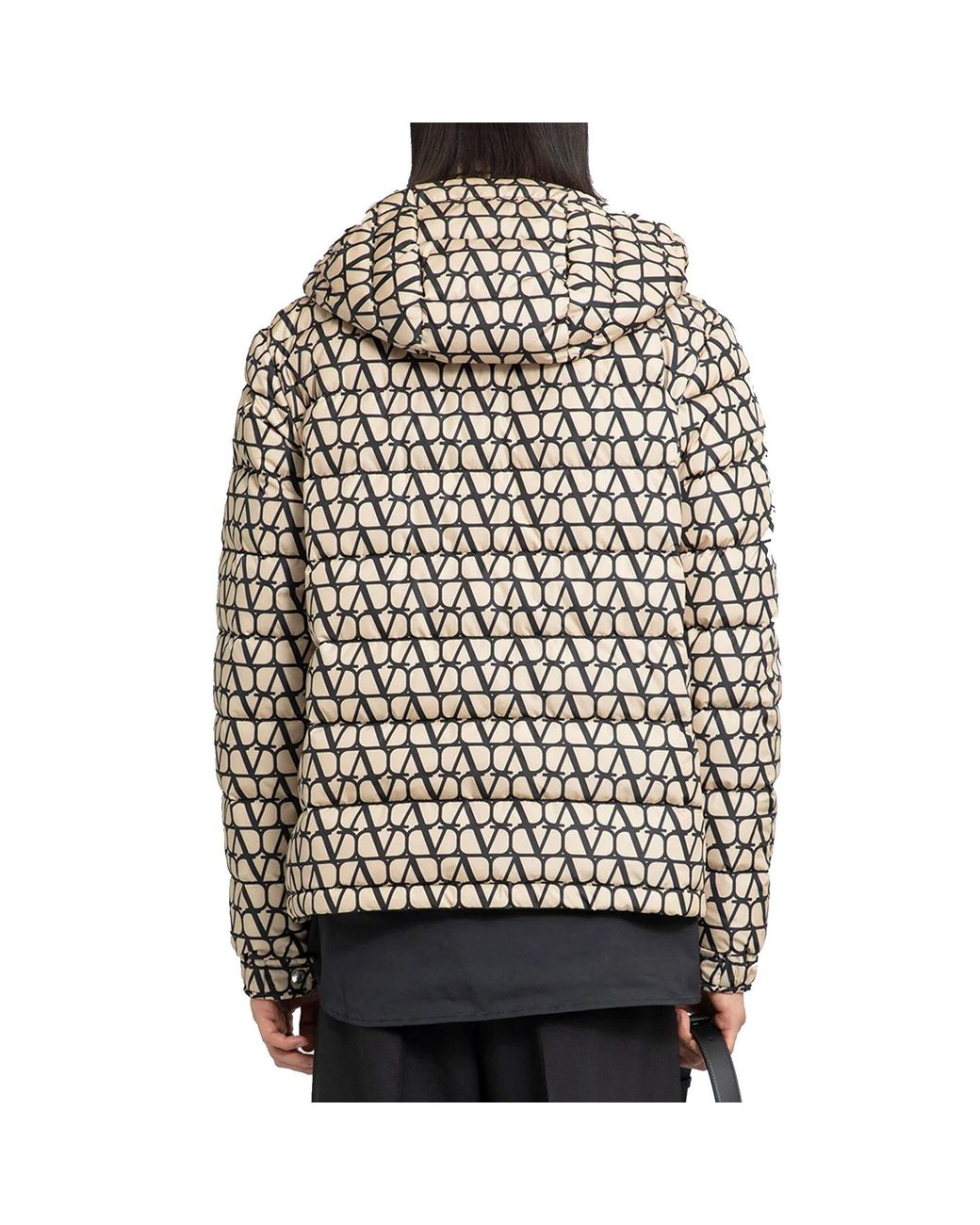 Valentino Multicolor Toile Iconographe Down Jacket for men