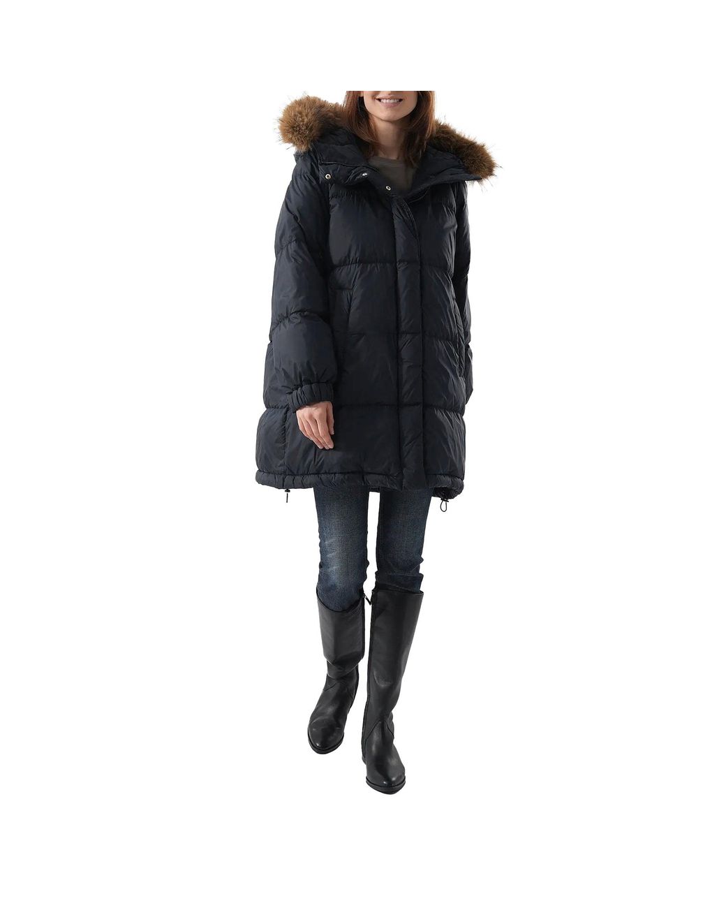 Weekend by Maxmara Blue Weekend Anfora Reversible Quilted Coat