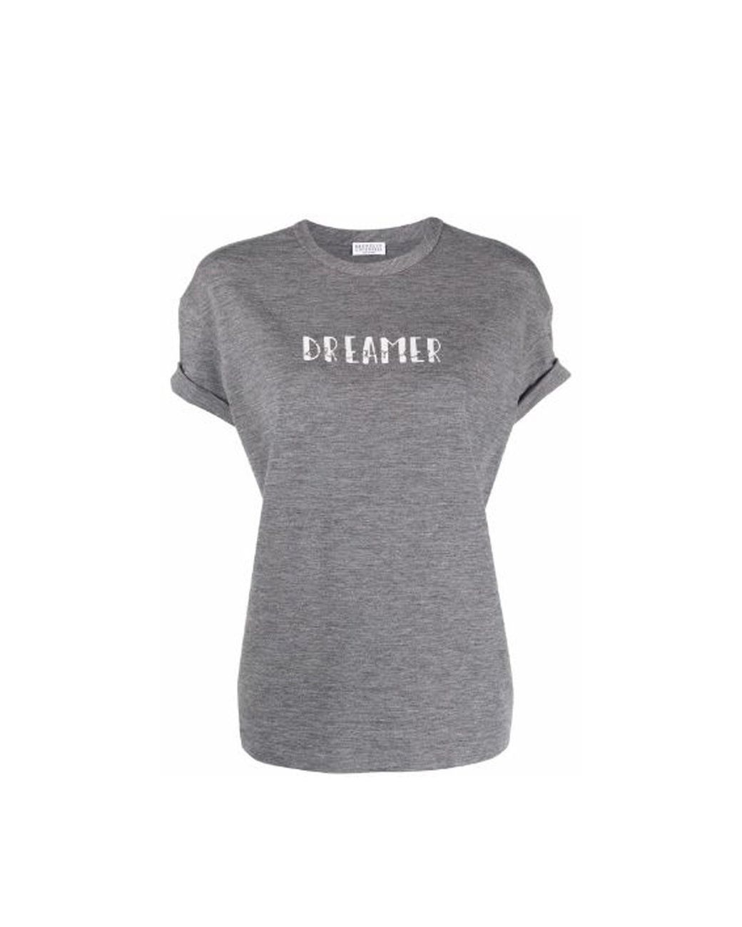 Brunello Cucinelli Gray Dreamer Jersey T