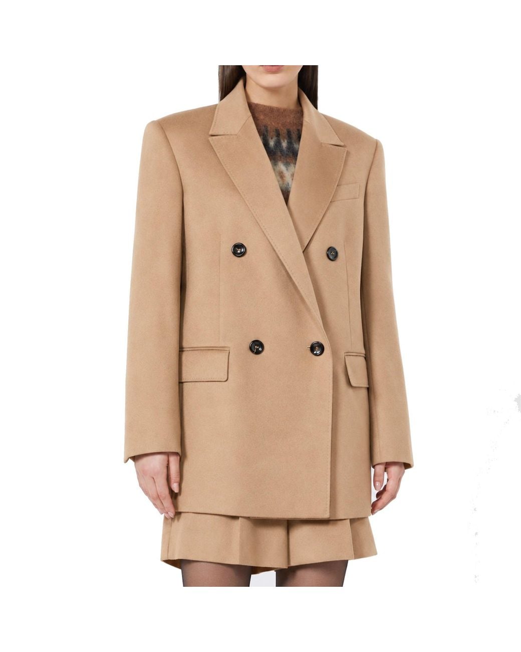 Max Mara Natural Studio Hobby Wool Blazer