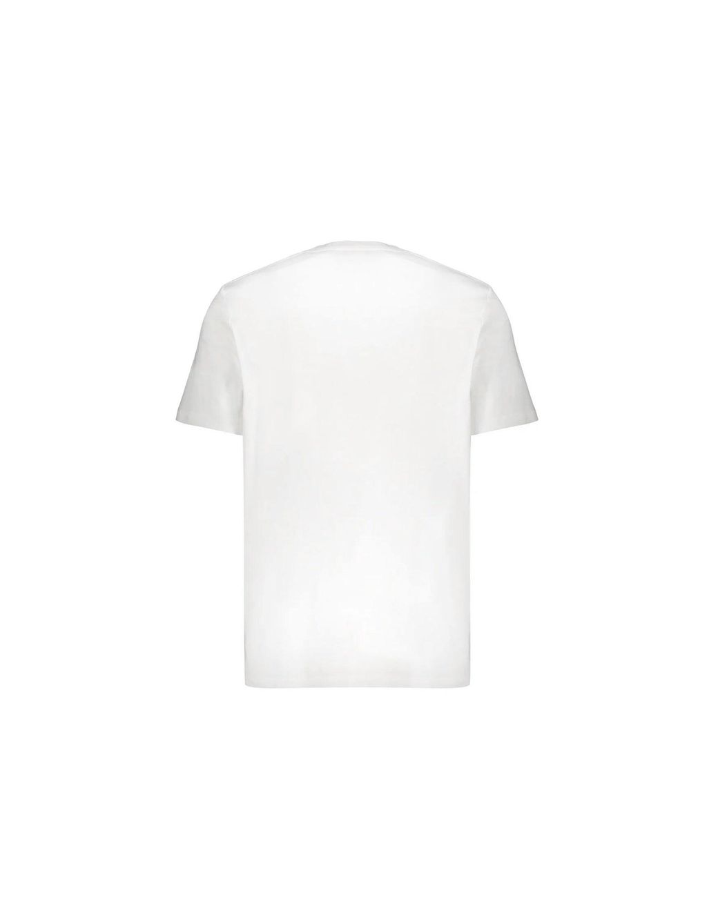 Balmain White Cotton T-Shirt