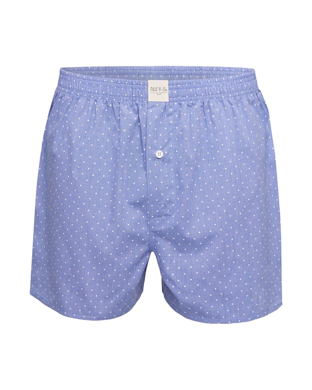 Phil & Co. Berlin Boxer Classics 6-Pack in het Blue voor heren