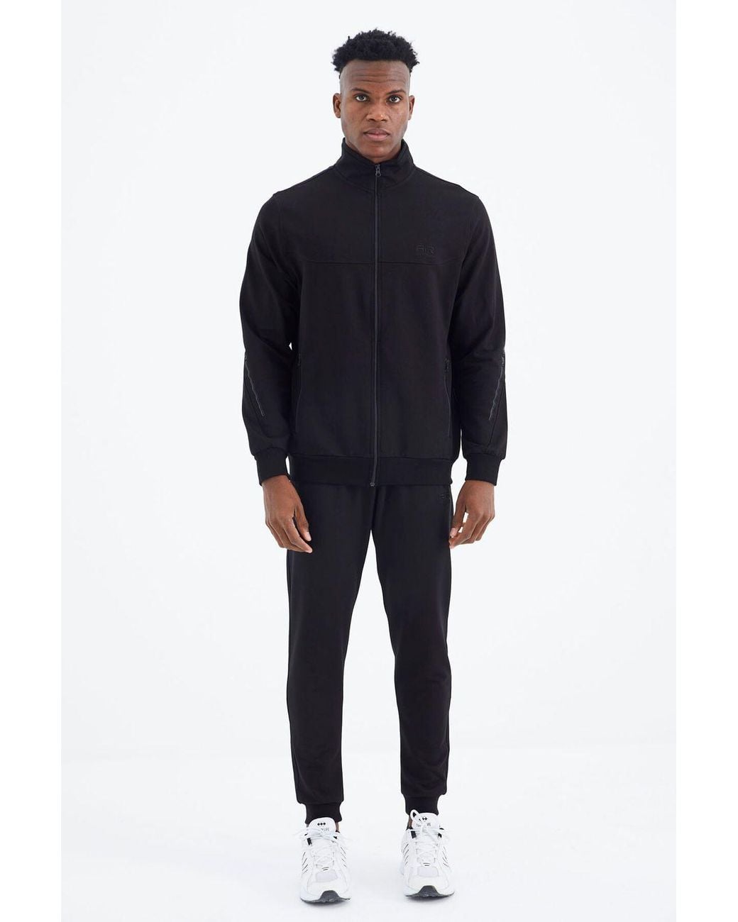 TOMMY LIFE Blue Fleece Sweatshirt And Pants Set for men