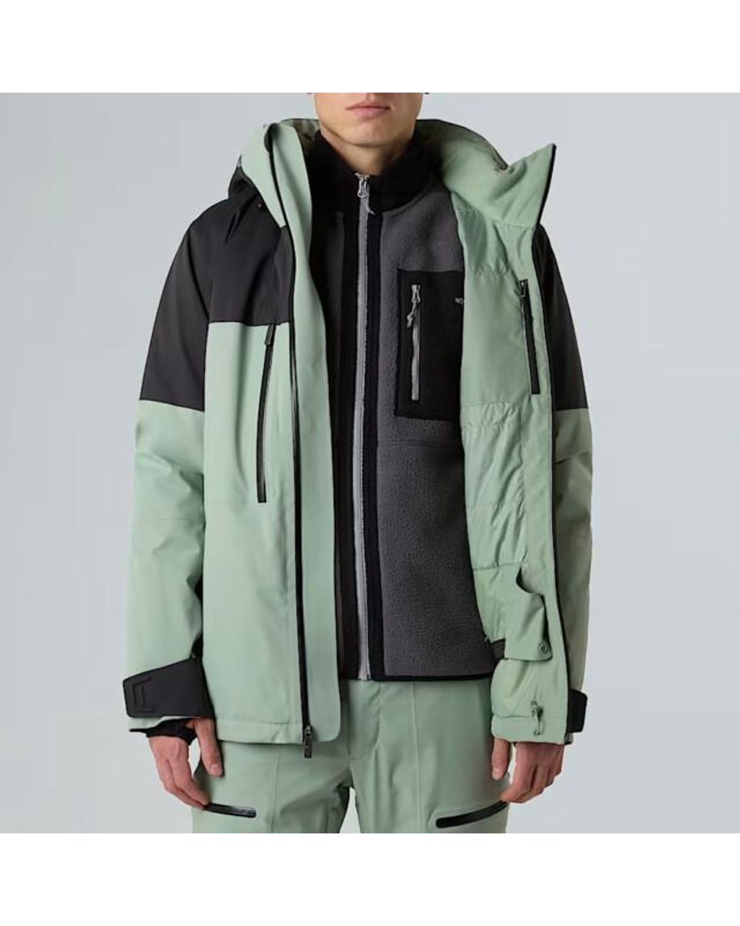 The North Face Ski Jas in het Green voor heren