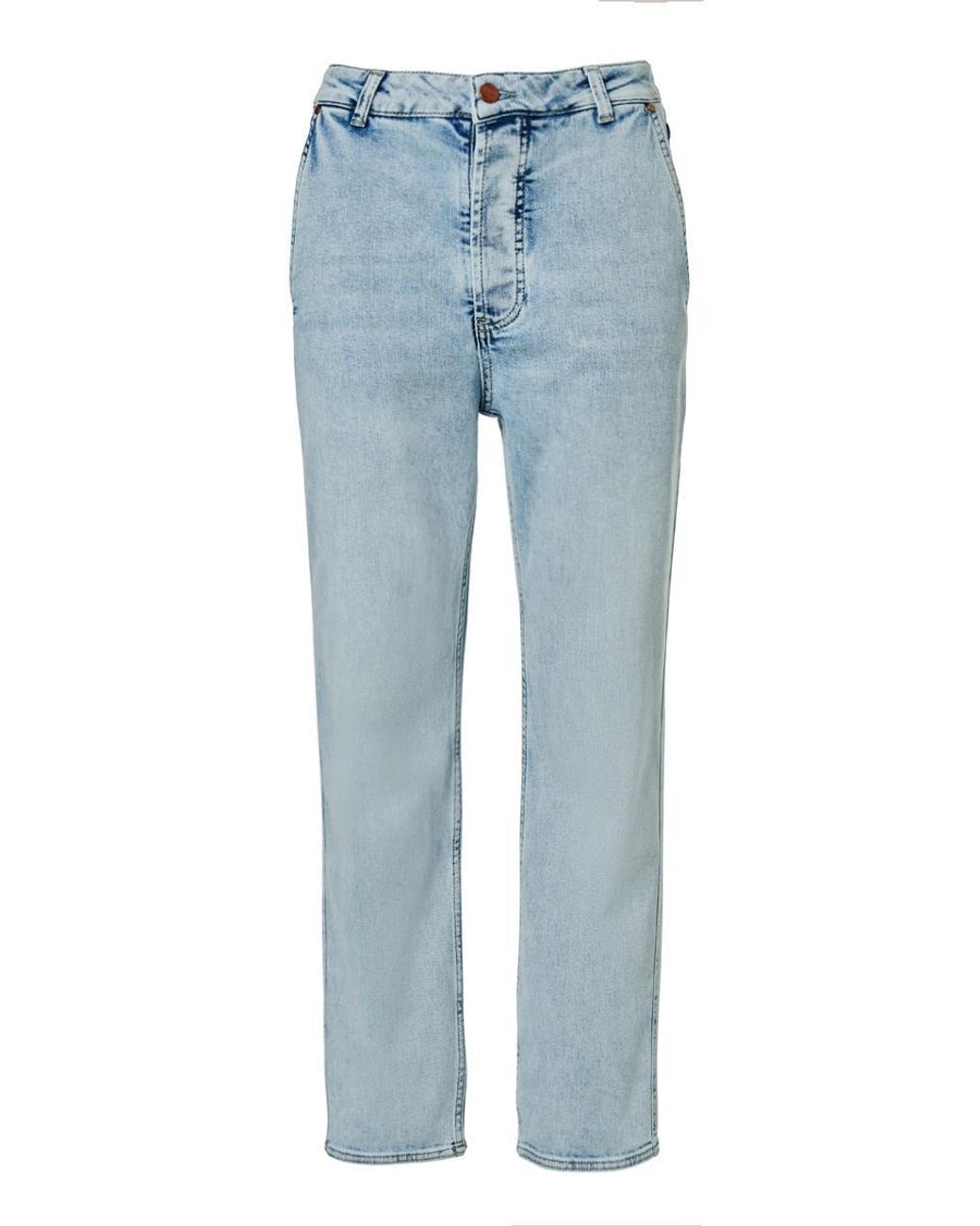Mart Visser Caroline Tensen Stockholm Jeans Licht Blauw in het Orange