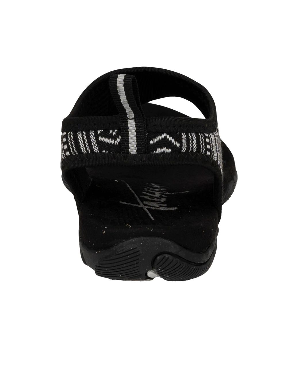 Trespass Black Ladies Beachie Sandals Textile