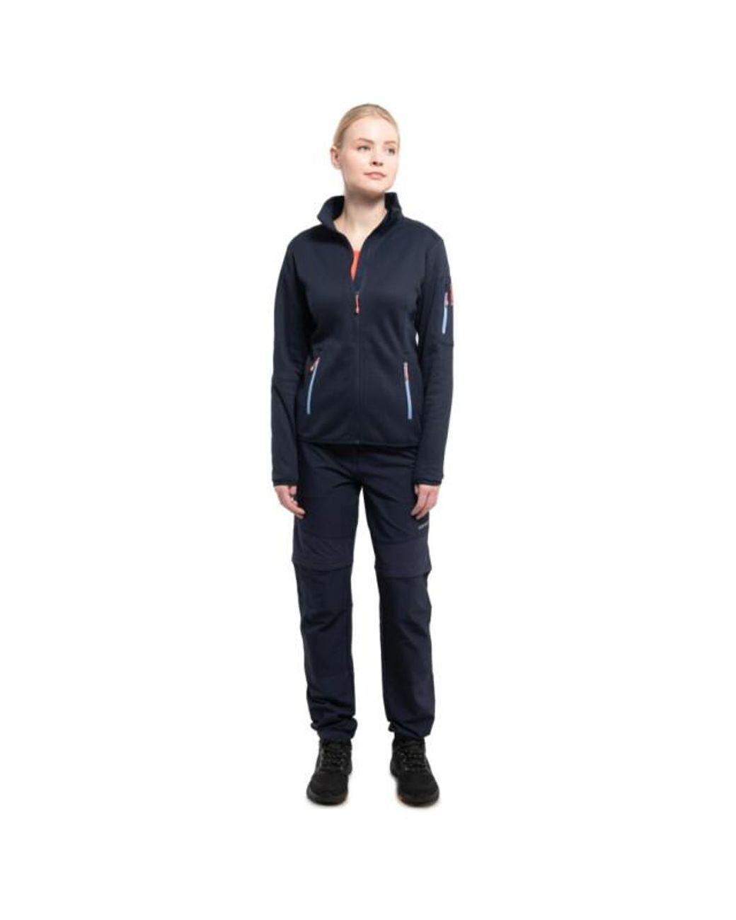 Peak Performance Fleece Vest in het Blue