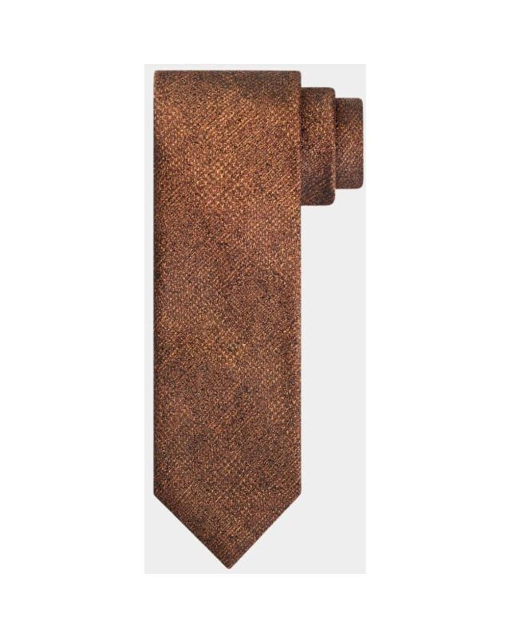 Profuomo Stropdas Ppva30060E/810 in het Brown voor heren