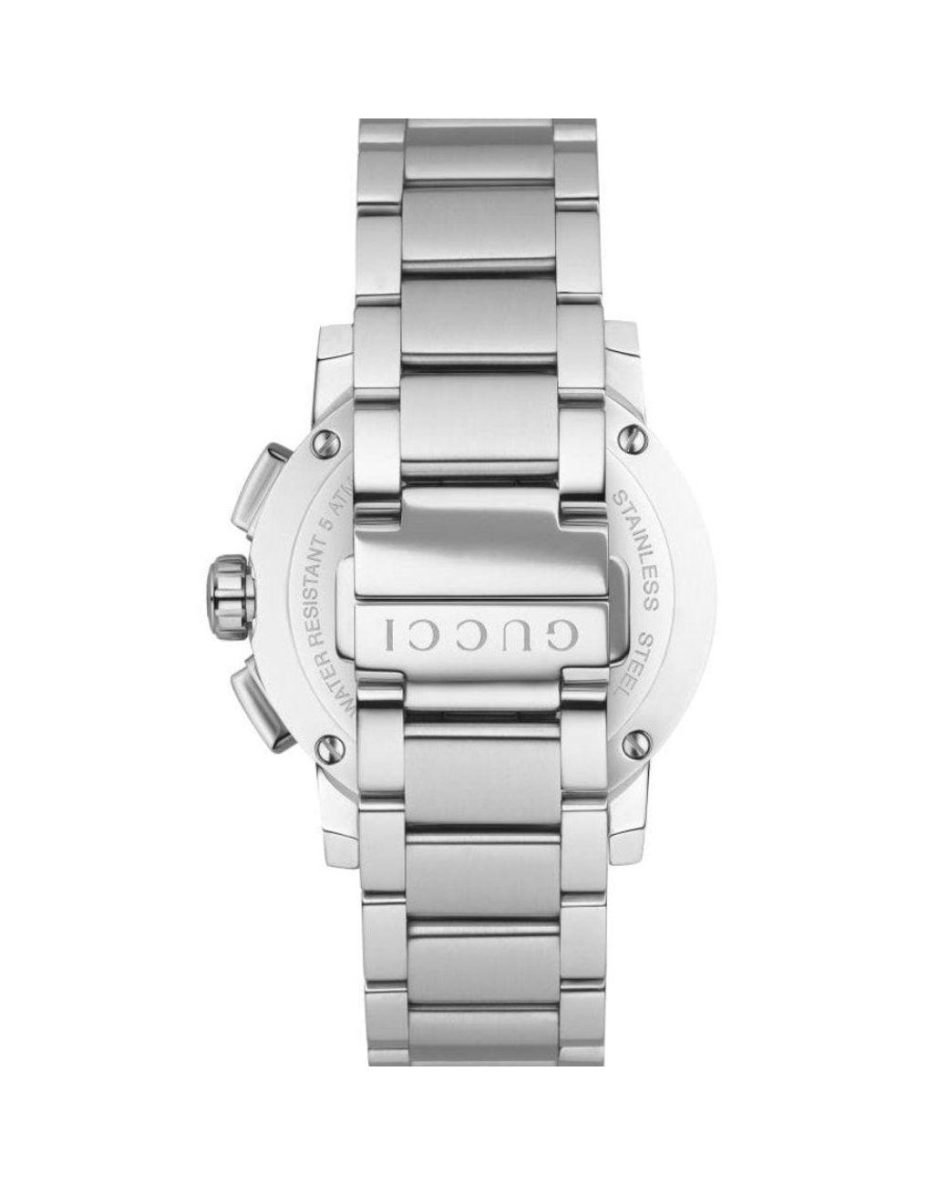 Gucci G-Chrono Ya101204 Quartz Herenhorloge in het Metallic voor heren