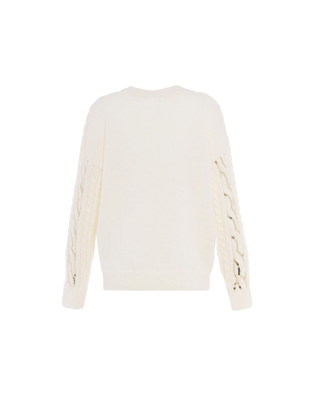 faina Jumper Wolwit in het White
