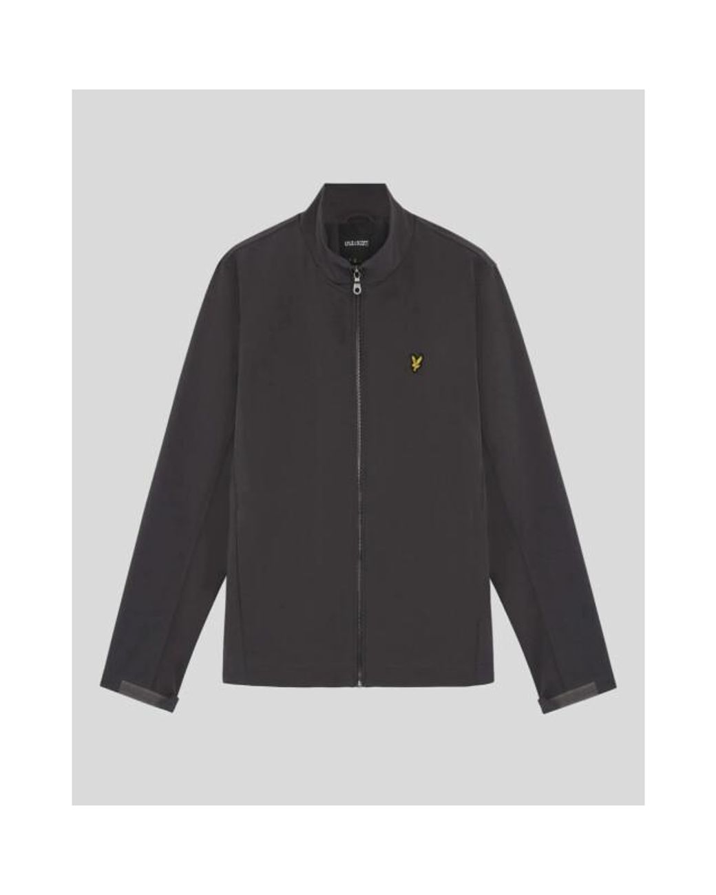 Lyle & Scott Lyle And Scott Mesh Back Soft Shell Jacket Antraciet in het Gray voor heren