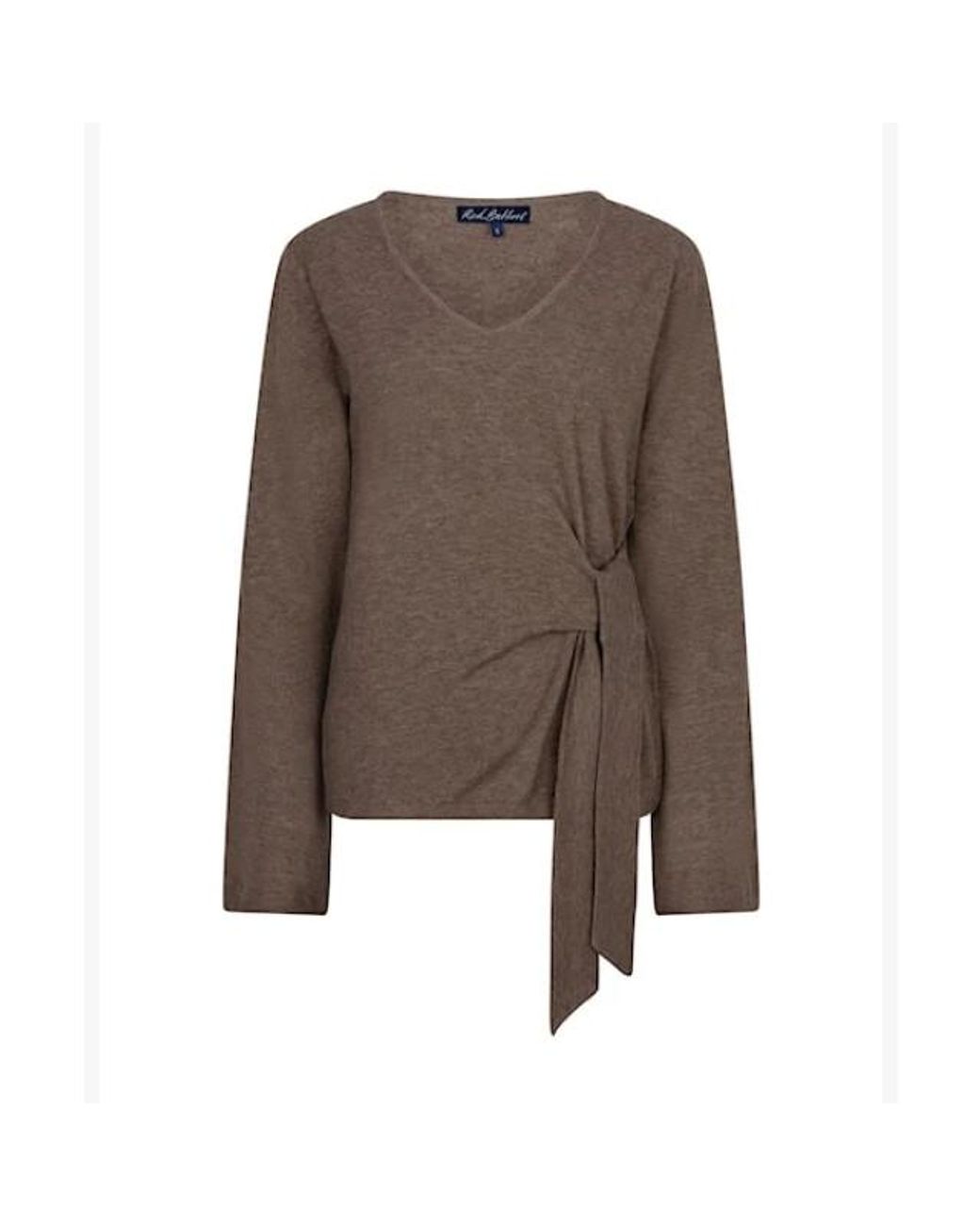 Red Button Sweet Knot in het Brown