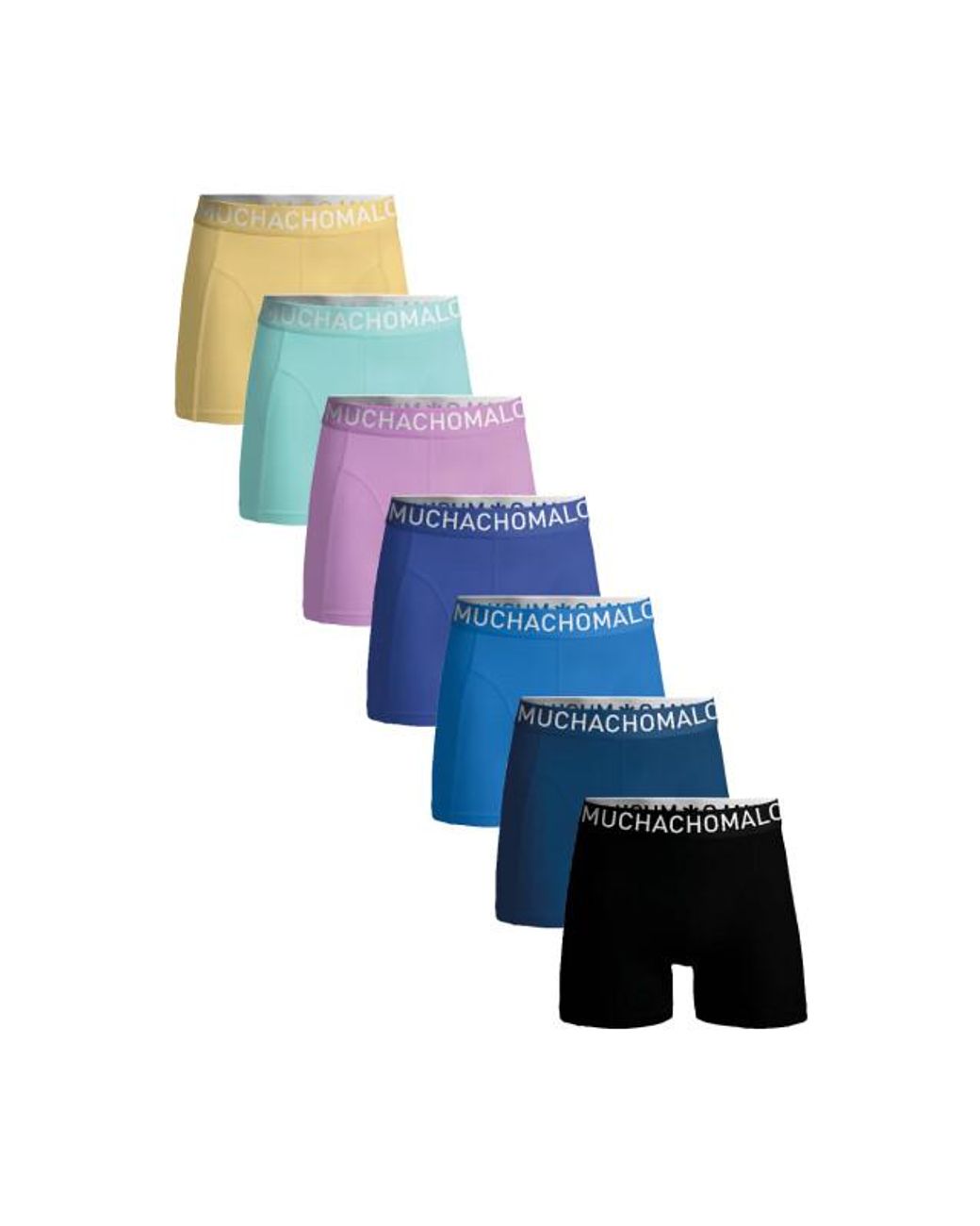 MUCHACHOMALO 7-Pack Hello Sunshine in het Blue voor heren