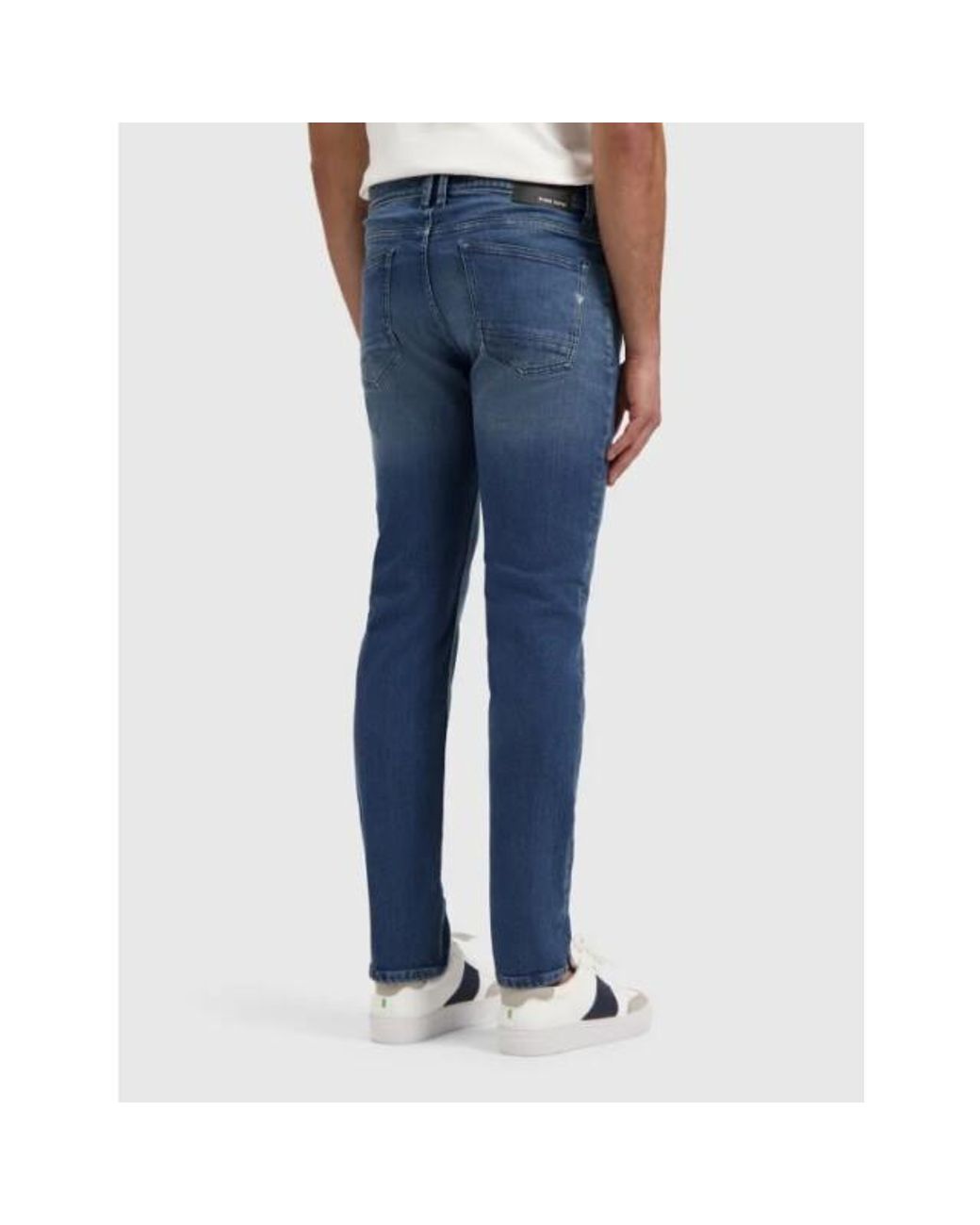 Pure Path The Ryan W1650 Denim Dark in het Blue voor heren