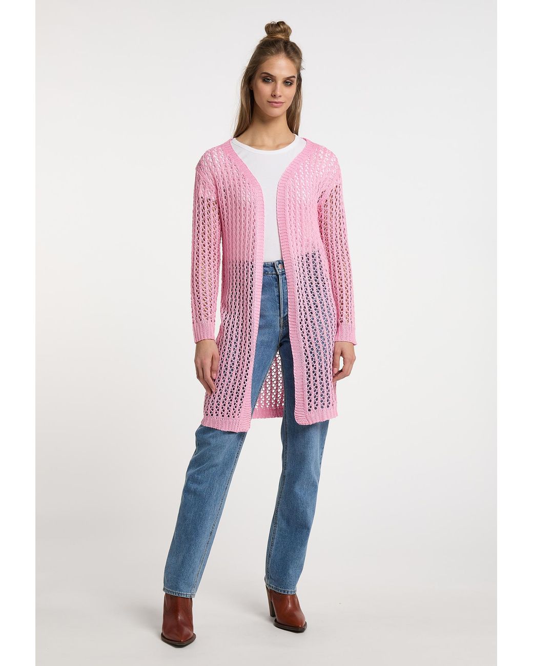 Usha Vest Roze in het Pink