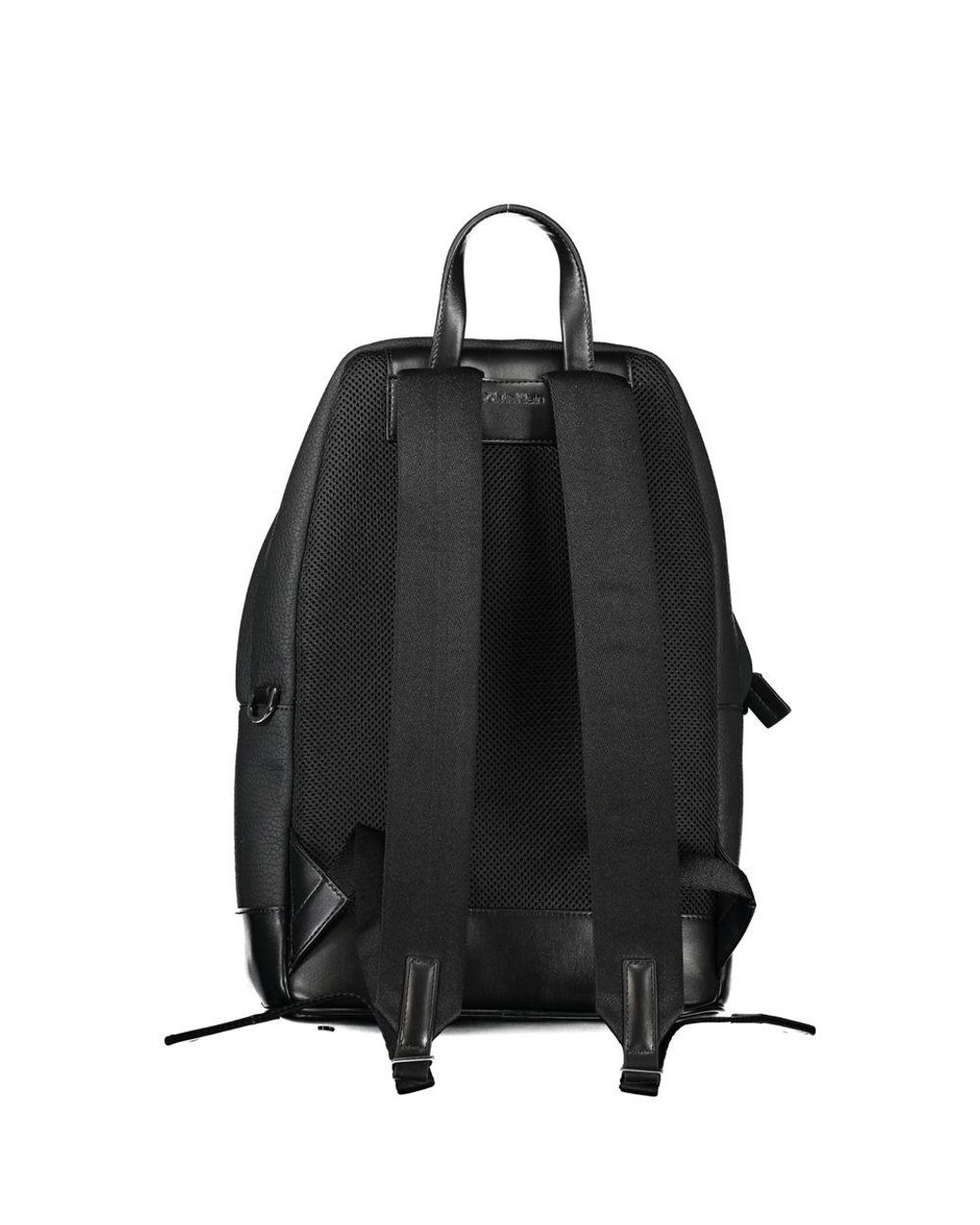 Calvin Klein Stilvolle Urbanite Schwarzer Rucksack Mit Laptopfach in Black für Herren