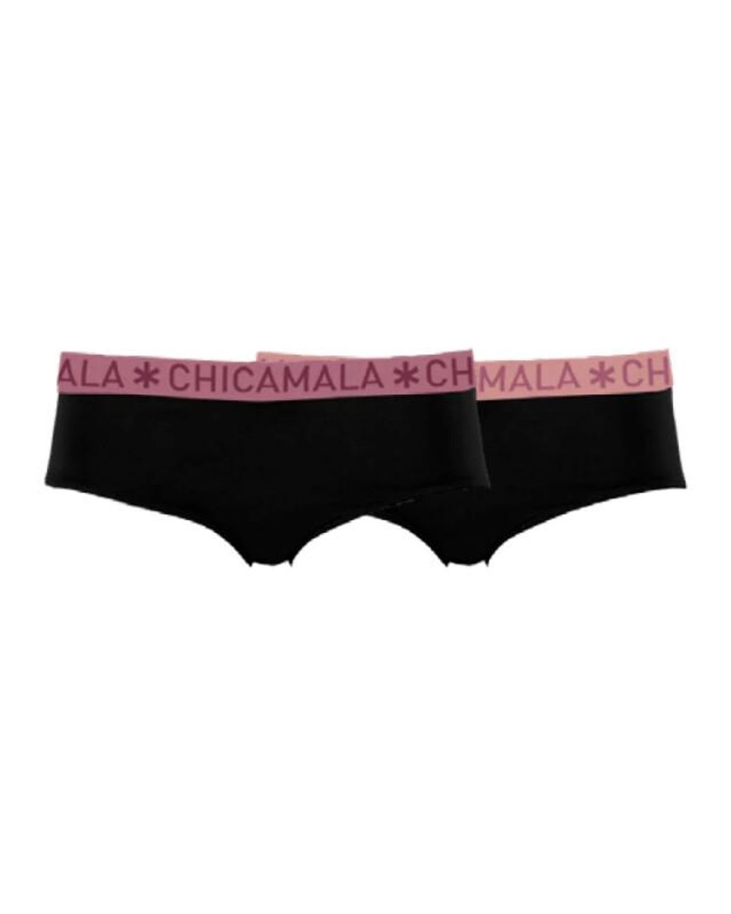 MUCHACHOMALO 2-Pack Briefs in het Black