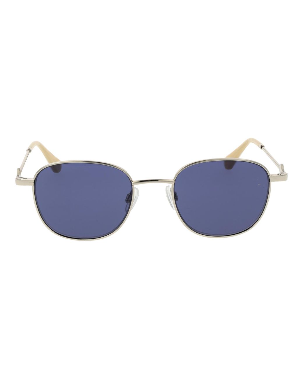 Replay Blue Metal Sunglasses