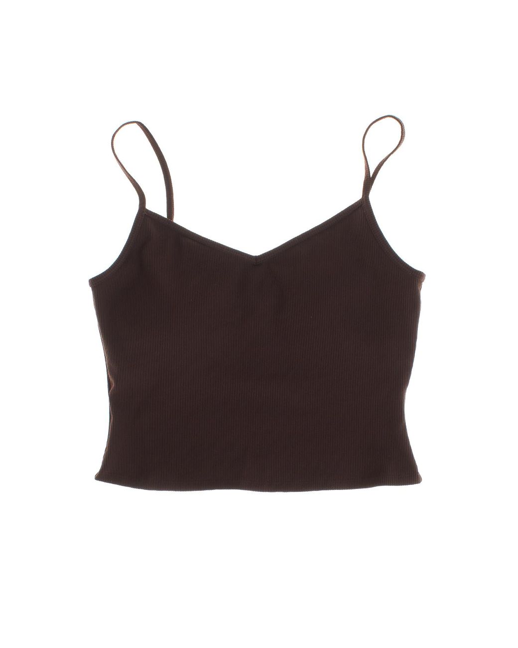Gap Brown Blackout Rib Sports Top 763370