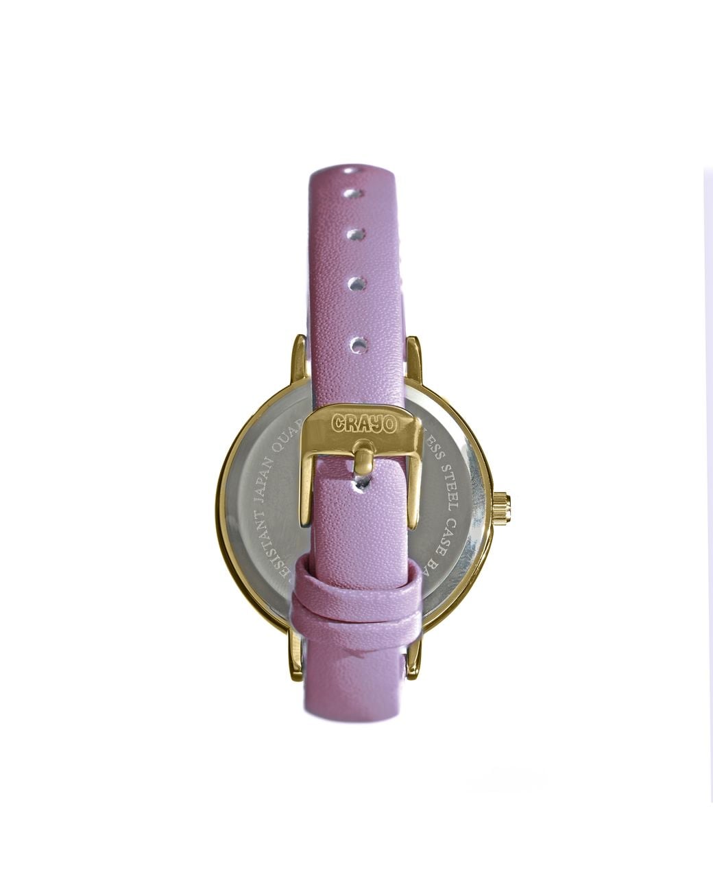 Crayo Purple Dot-Armbanduhr
