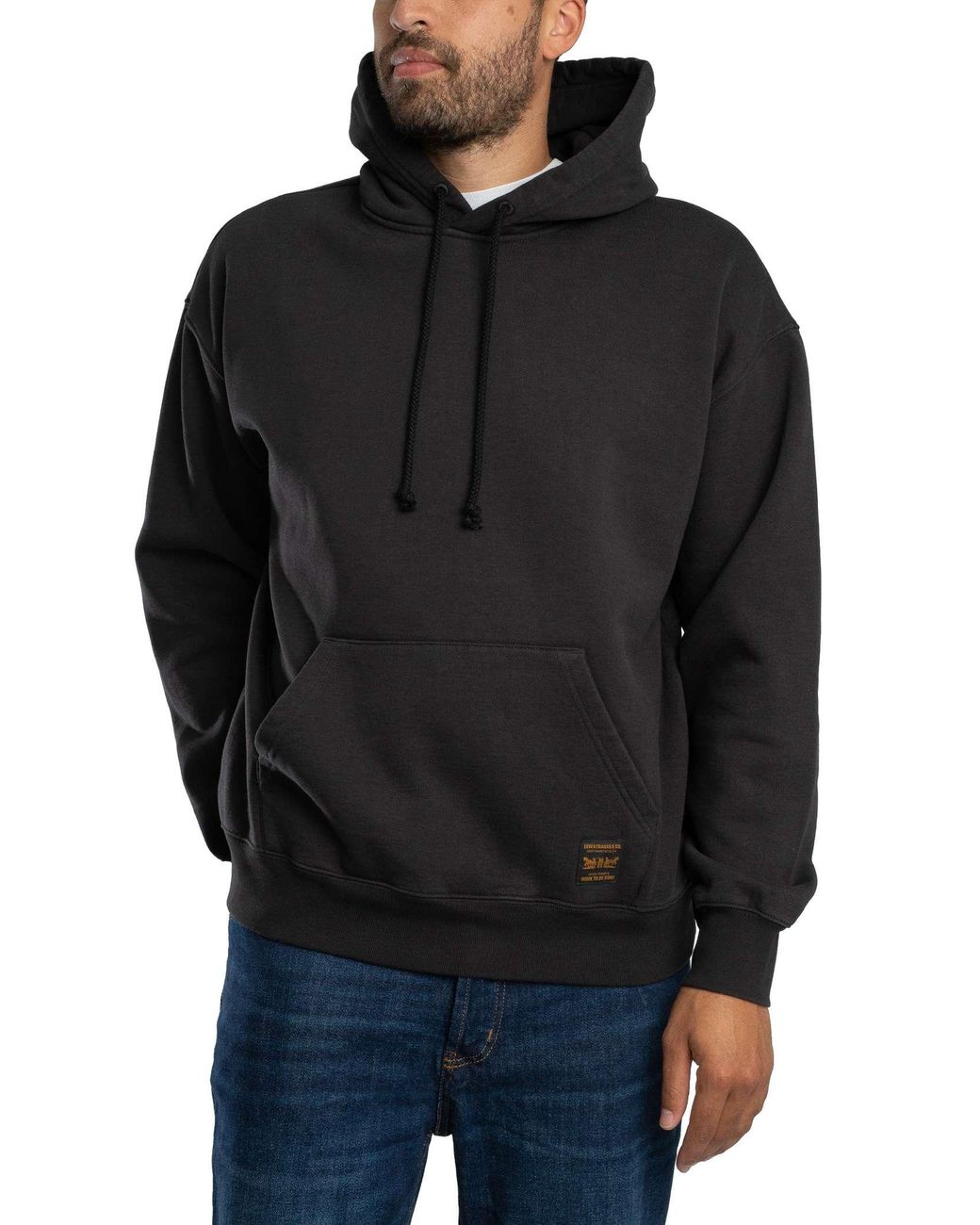 Levi's Levi's Werkkleding Pullover Hoodie in het Black voor heren
