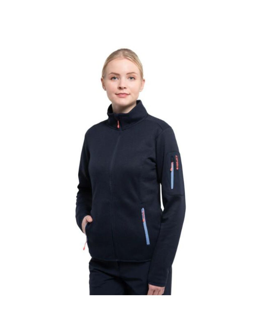 Peak Performance Fleece Vest in het Blue
