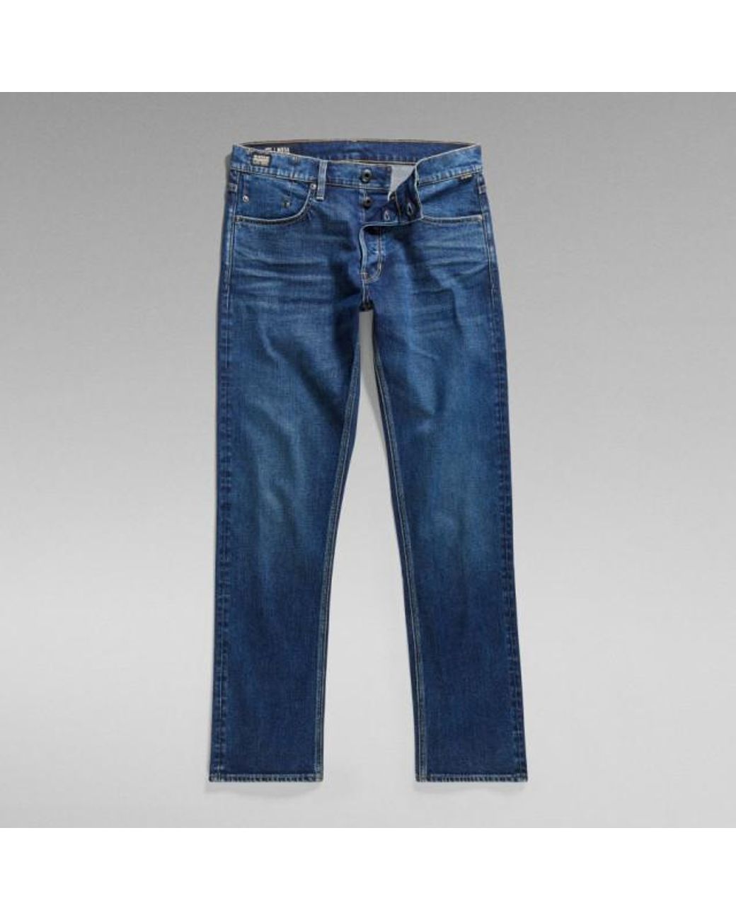 G-Star D23692 C052 Mosa Straight G119 Spijkerbroek in het Blue voor heren