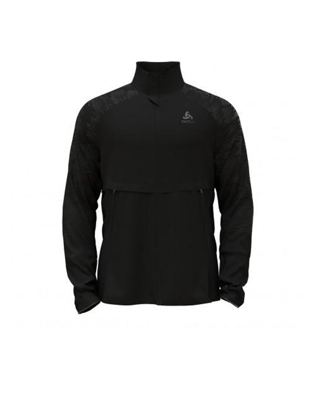 Odlo Jacket Zeroweight Pro Warm Reflect in het Black voor heren