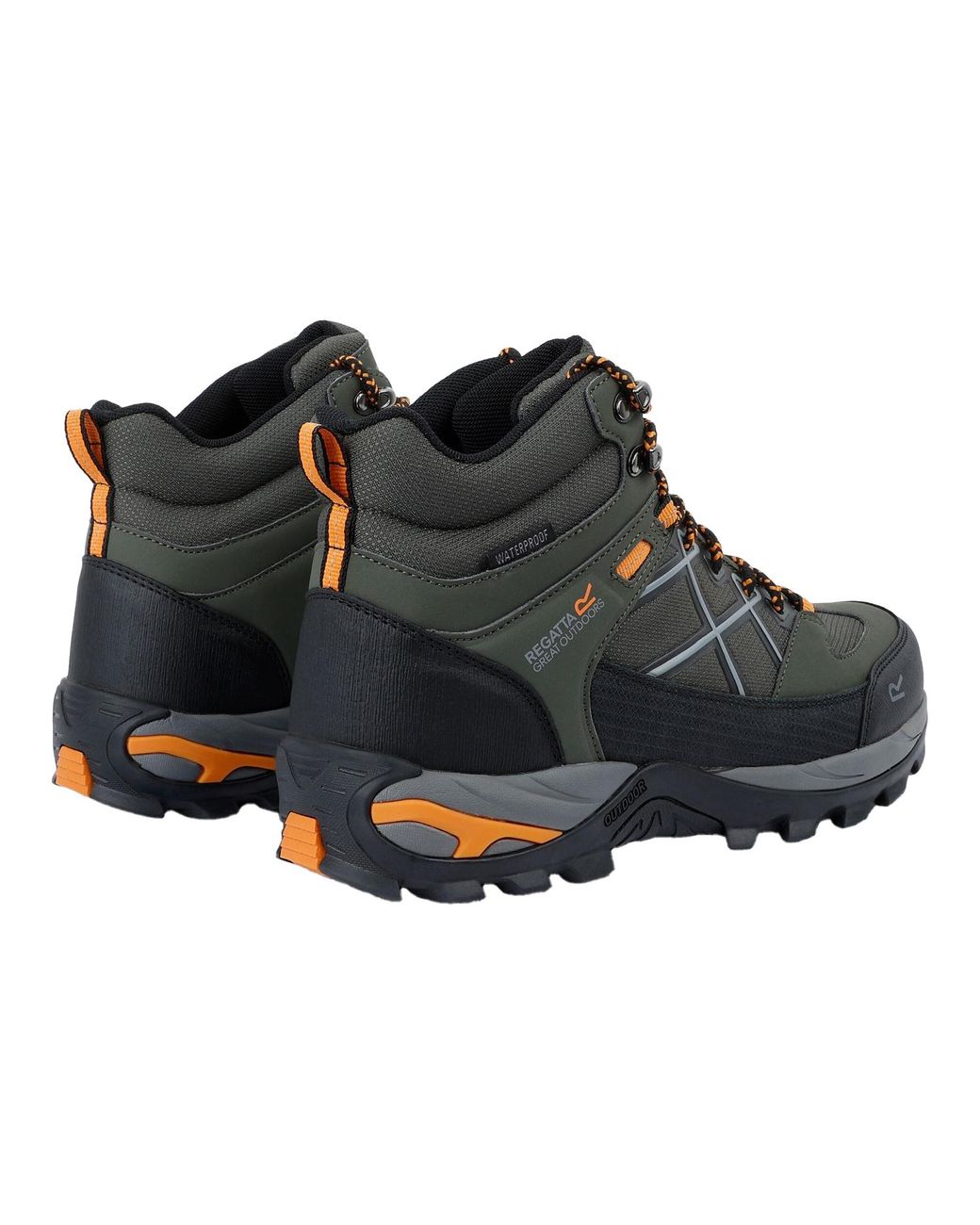 Regatta Green Samaris Iii Walking Boots (Dark/Fox) for men