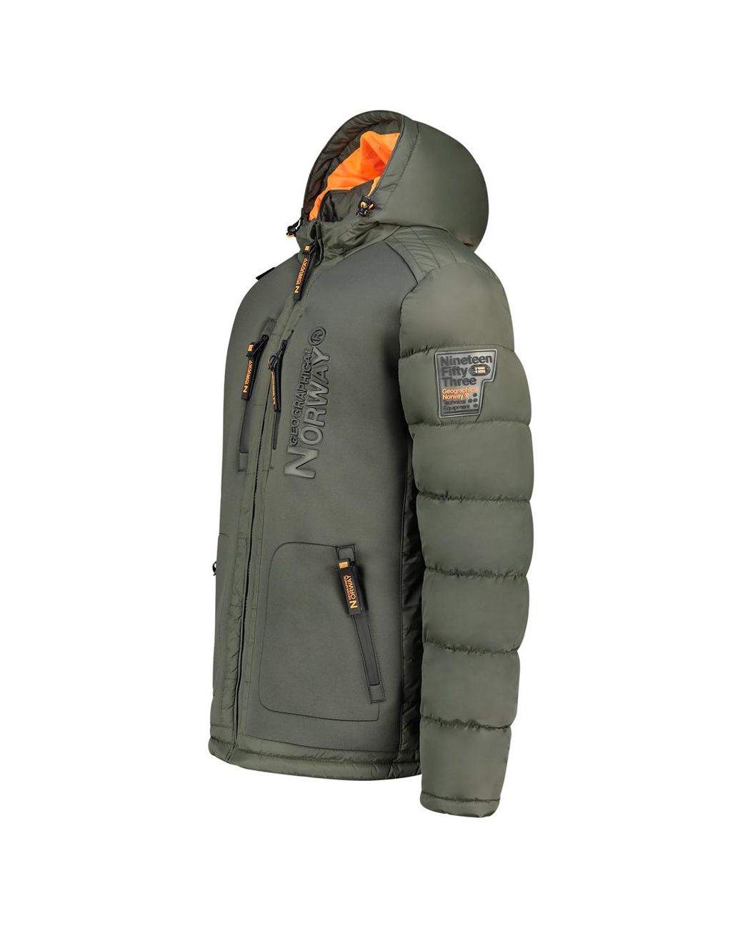 GEOGRAPHICAL NORWAY Jas Winter Beachwood in het Green voor heren