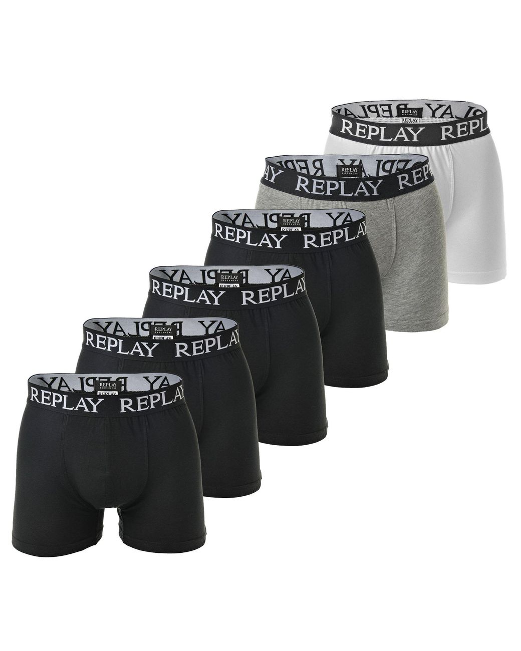 Replay Boxershorts in het Black voor heren