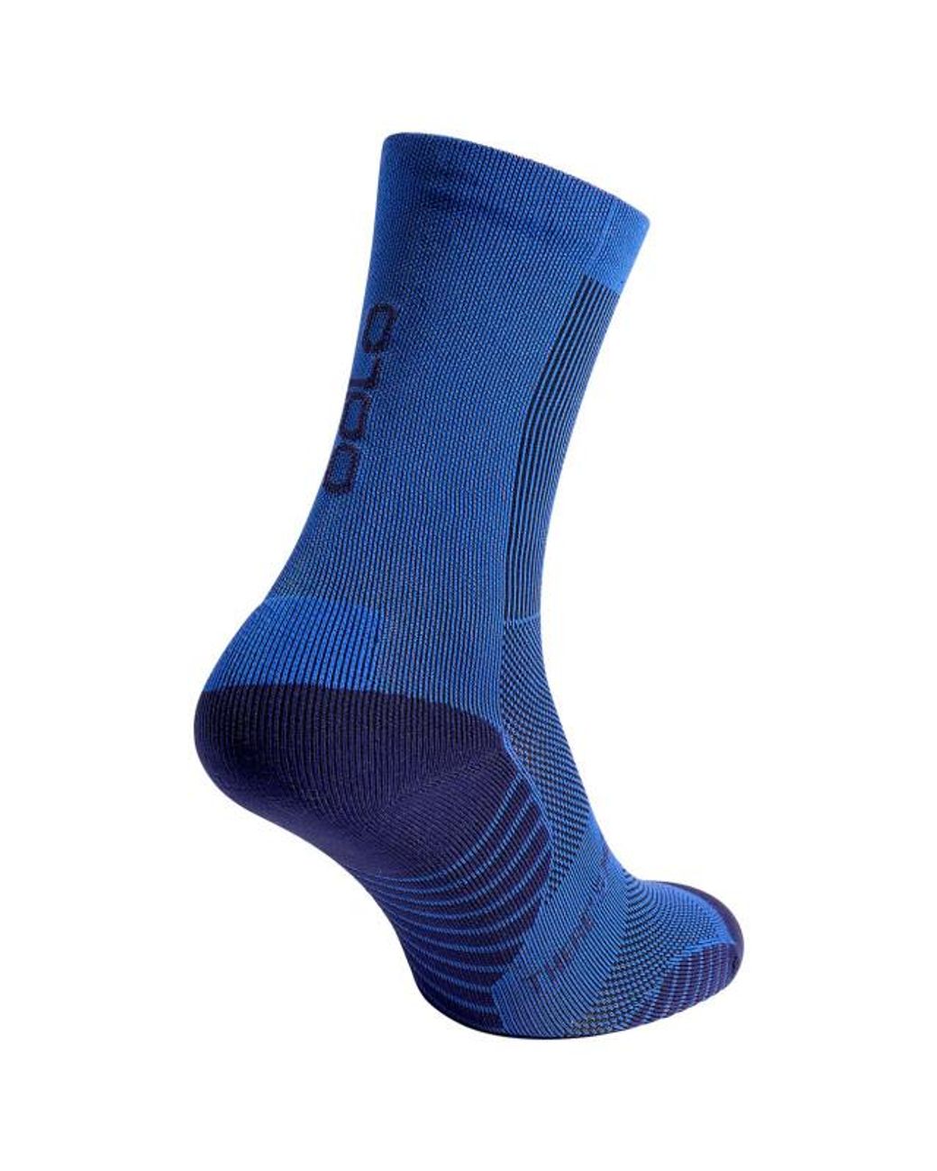 Odlo Socks Crew Performance Run in het Blue voor heren