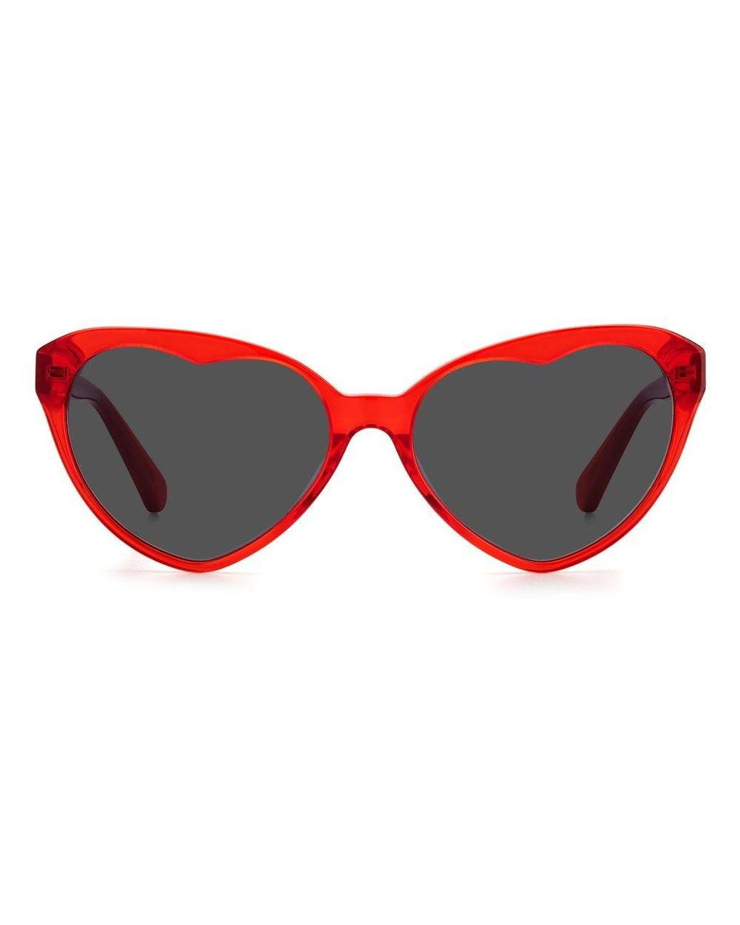 Kate Spade Vrouwen Zonnebril 57/17/140 Mm Acetaat in het Red