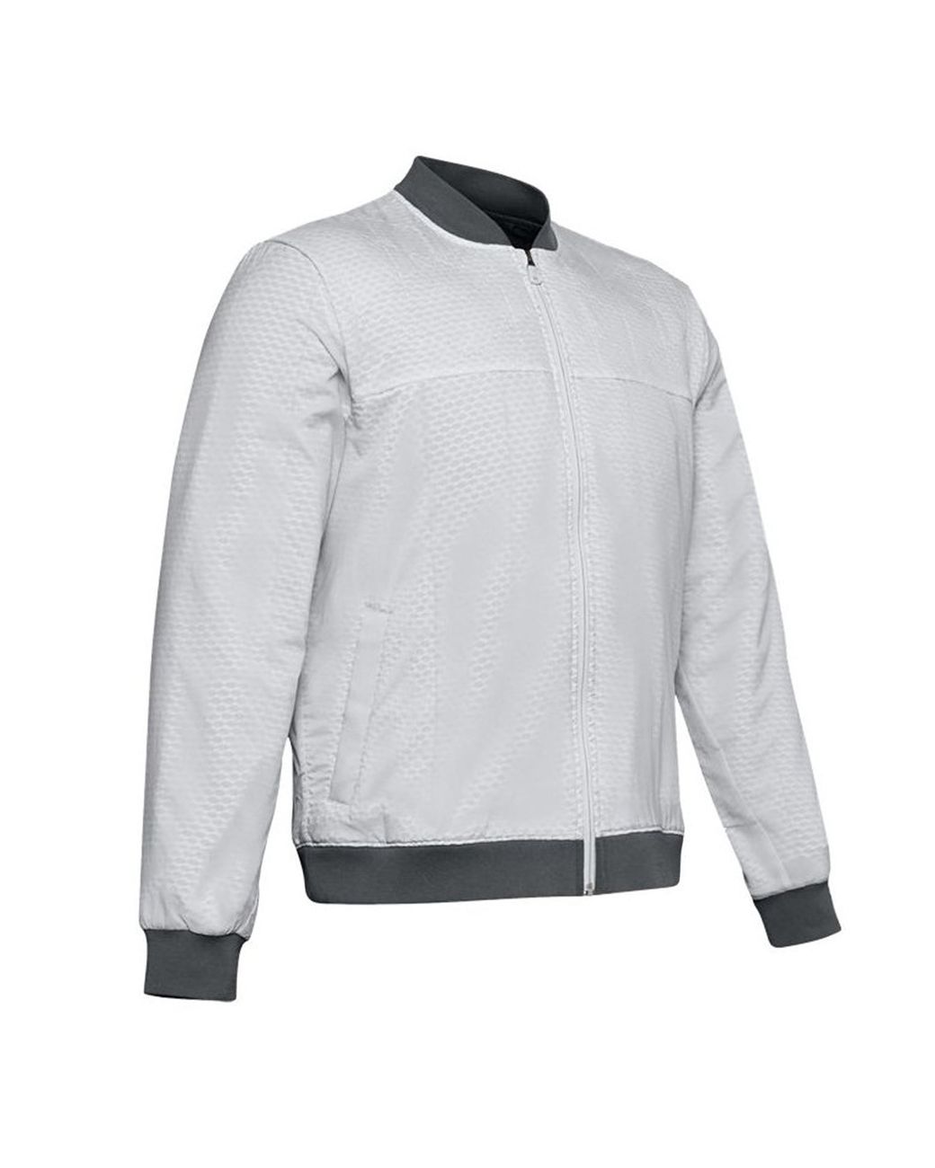 Under Armour Gray Coldgear Reactor Bomber Jacket 1350940 014 Textile for men