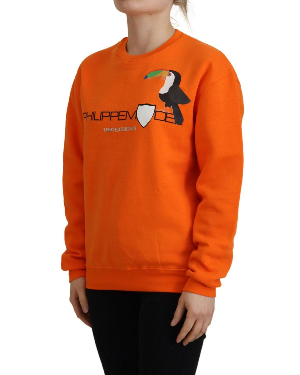 Philippe Model Toucan Sweater Beperkte Editie in het Orange