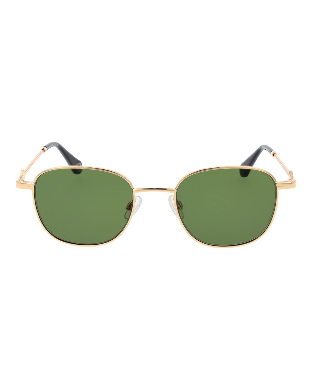 Replay Green Metal Sunglasses