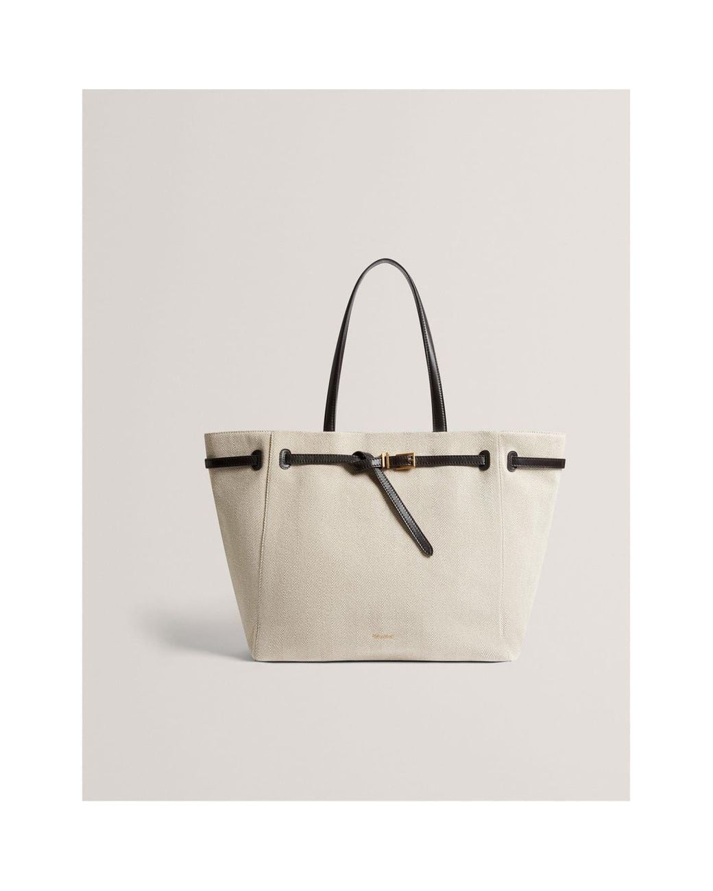 Ted Baker Natural Canvas Shoulder Bag