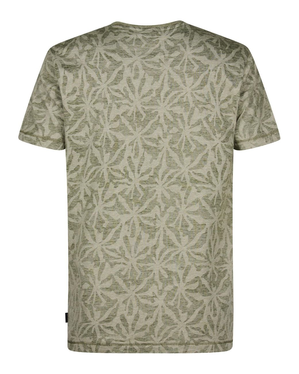 Petrol Industries T-Shirt Met All-Over Print Cromo in het Green voor heren
