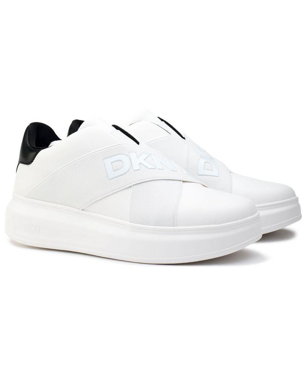 DKNY White Jaye Sneaker