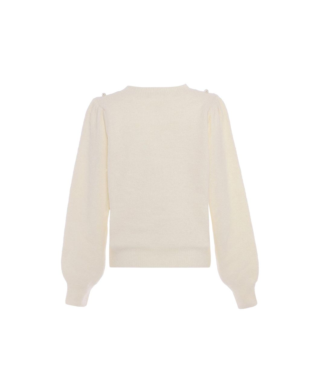 faina Jumper Wolwit in het White