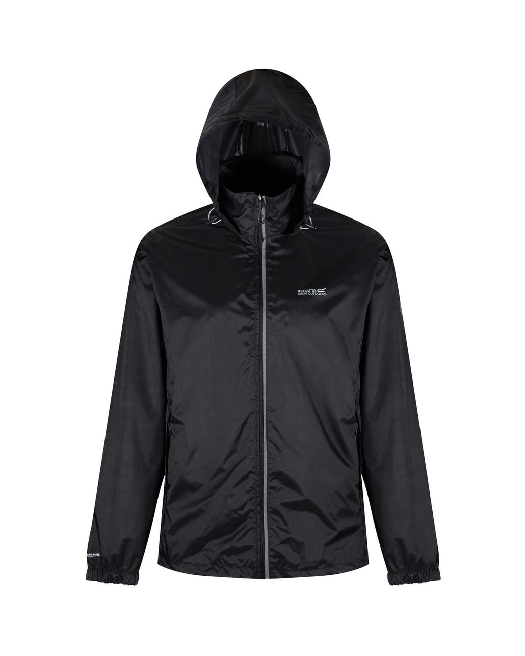 Regatta Black Lyle Iv Waterproof Hooded Jacket for men