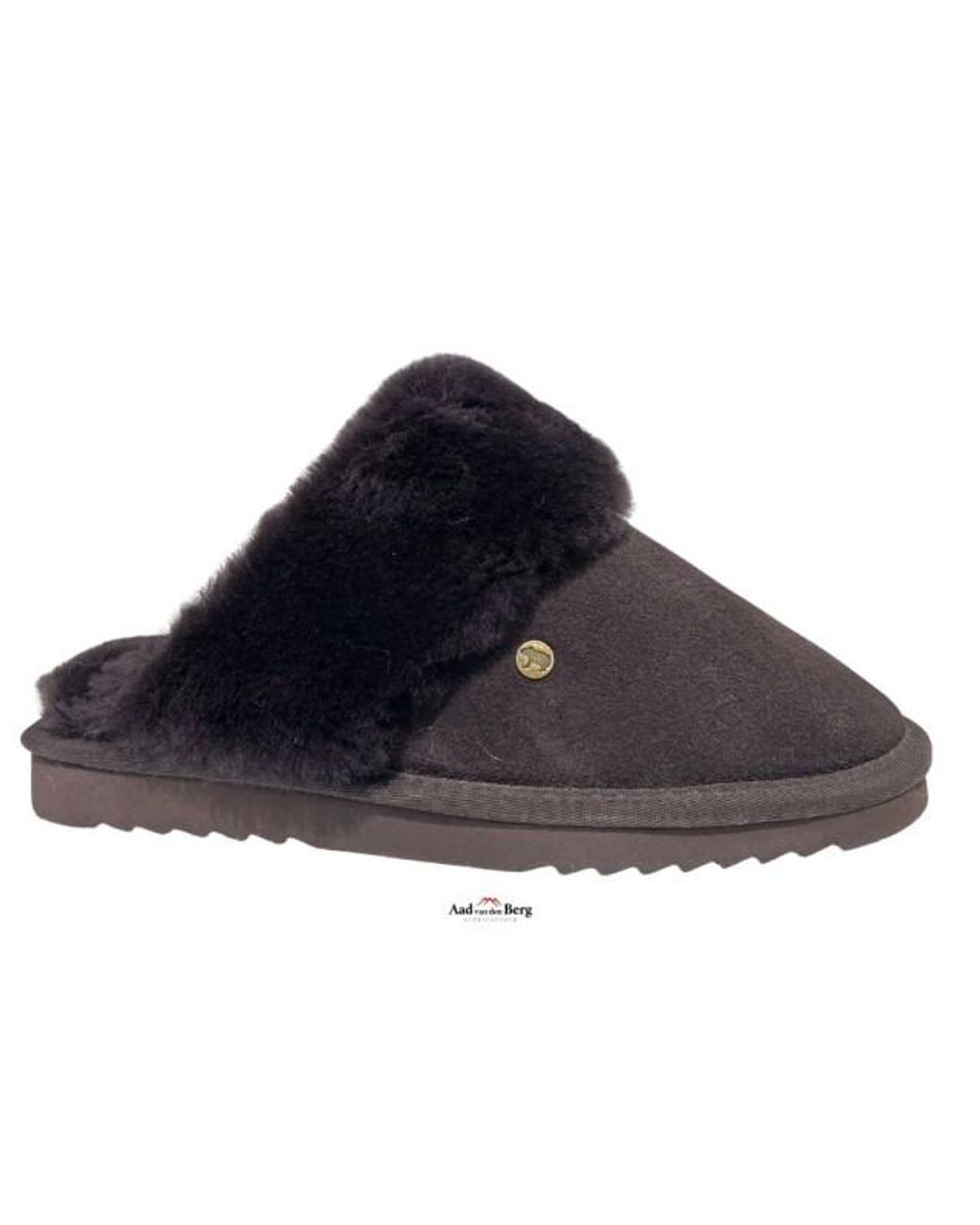 Warmbat Pantoffels in het Blue